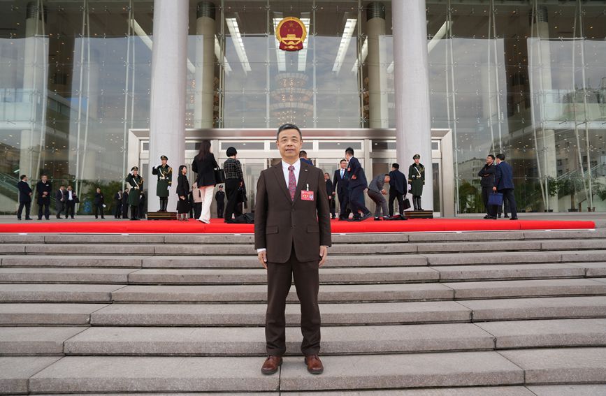 浙江省政協(xié)常委、浙江省知聯(lián)會(huì)副會(huì)長(zhǎng)、迪安診斷技術(shù)集團(tuán)股份有限公司董事長(zhǎng)陳海斌。受訪者供圖