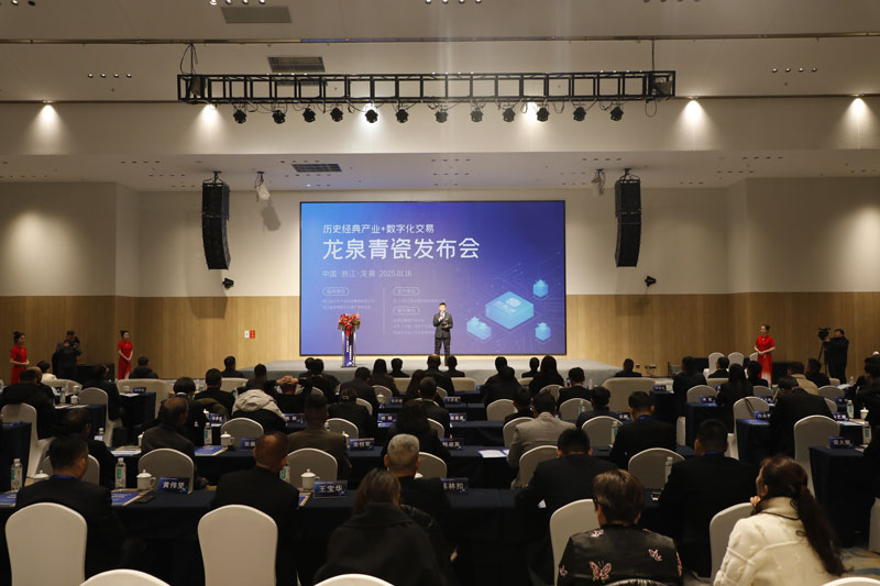 發(fā)布會現(xiàn)場。龍泉市融媒體中心供圖