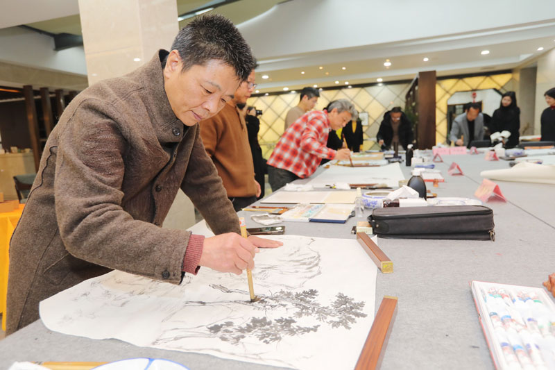 活動(dòng)現(xiàn)場。湖州市文聯(lián)供圖